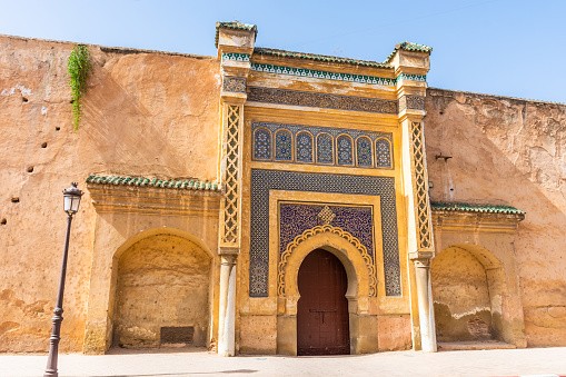 Gate in Meknes, Morocco
