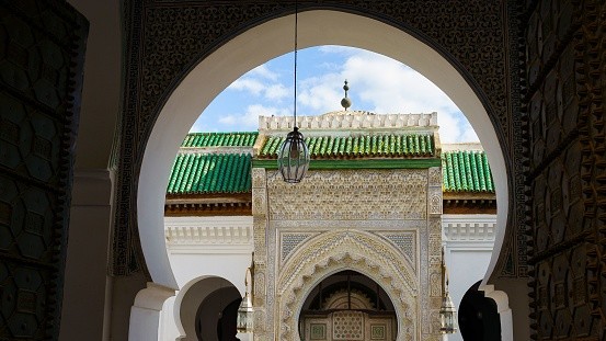 The al-Qarawiyyin Mosque and University in Fes, Morocco