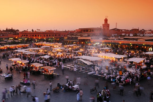 marrakech city; the attractions in Marrakech